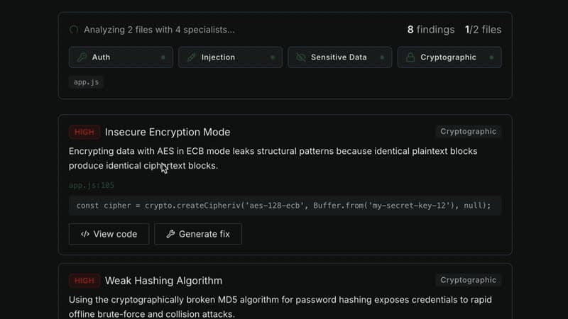 Screenshot of Argus